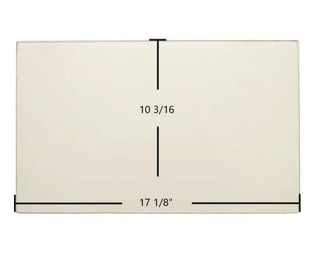 Flame Energy XTD 1.9 / XLT-I / XVR-I Ceramic Door Glass – OEM Replacement (17 1/8" x 10 3/16") | Part #SE55103-01 - Total Hearth