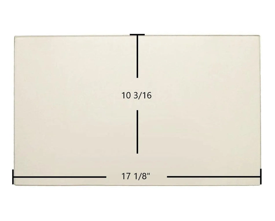 Flame Energy XTD 1.9 / XLT-I / XVR-I Ceramic Door Glass – OEM Replacement (17 1/8" x 10 3/16") | Part #SE55103-01 - Total Hearth