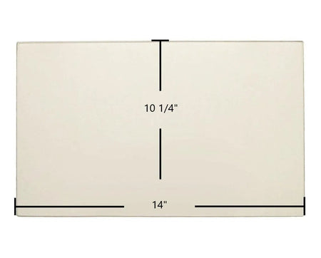 Flame Energy XVR-III Ceramic Door Glass – OEM Replacement (14" x 10 1/4") | Part #SE55603 - Total Hearth