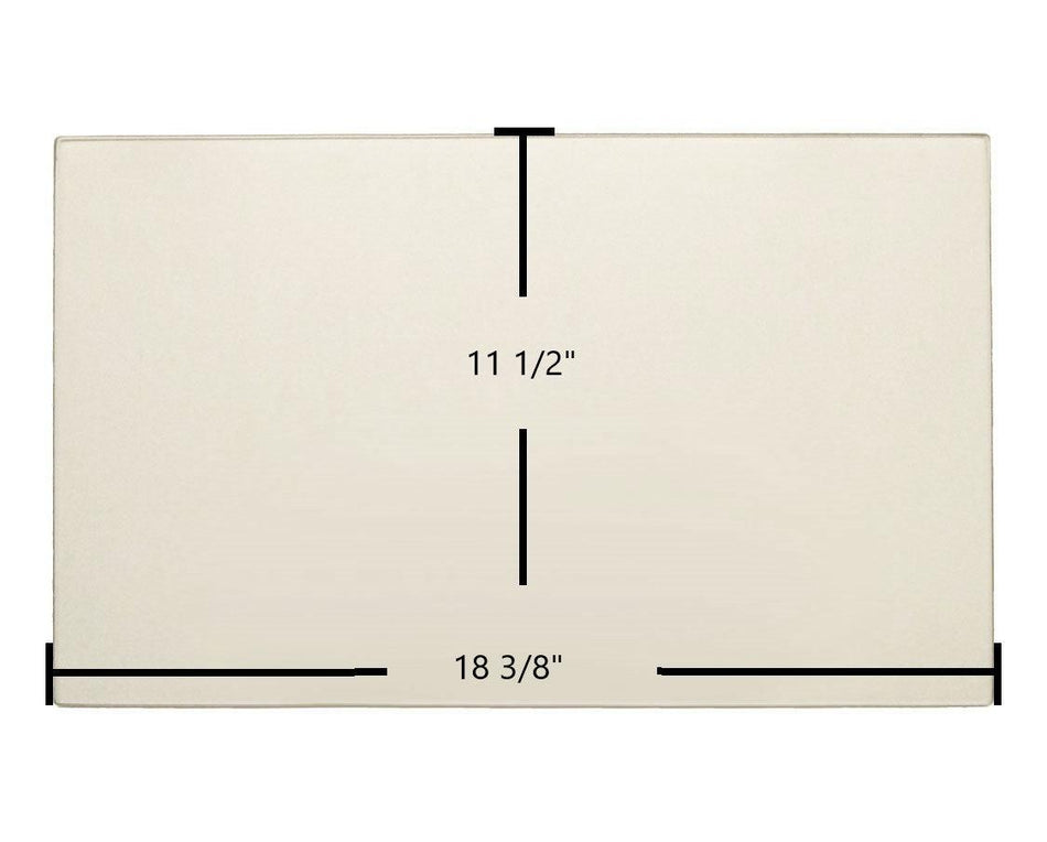 Fuego Fireplace Model B Glass - Woodstove Fireplace Glass