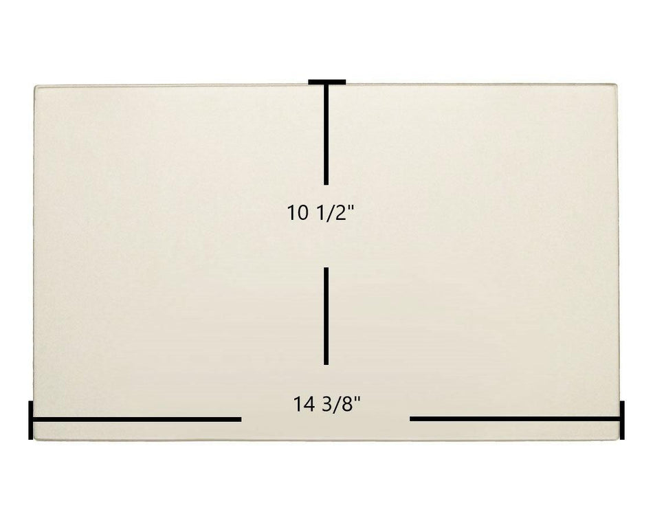 Fuego Fireplace Model D Glass - Woodstove Fireplace Glass