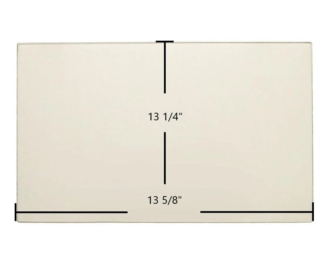 St. Croix Greenfield & Hastings Glass Panel (80P20129-R) – 13 5/8" x 13 1/4" High-Temperature Ceramic Replacement - Total Hearth
