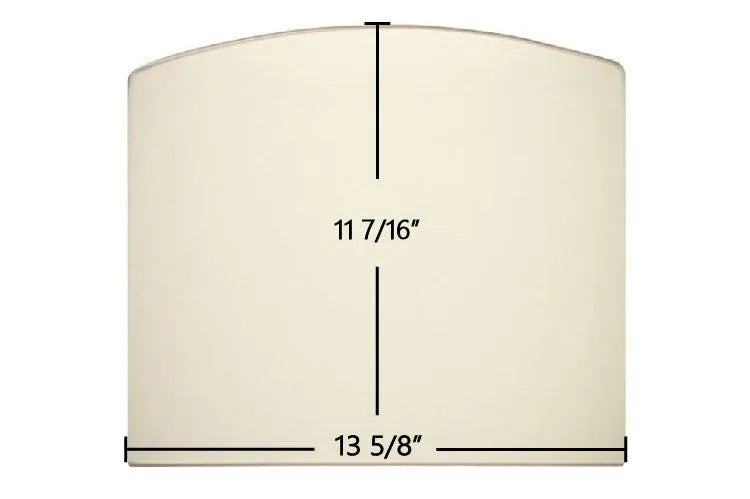 Harman P68 Ceramic Glass Panel (13 5/8" x 11 7/16") – High-Temperature Archtop Replacement | Part #1-00-00688 - Total Hearth