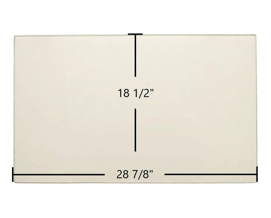 Harman Shadowlight XL, Serenity II HB35 DV Ceramic Glass Panel (28 7/8" x 18 1/2") | Part #3-40-18502900 – High-Temp OEM Replacement - Total Hearth