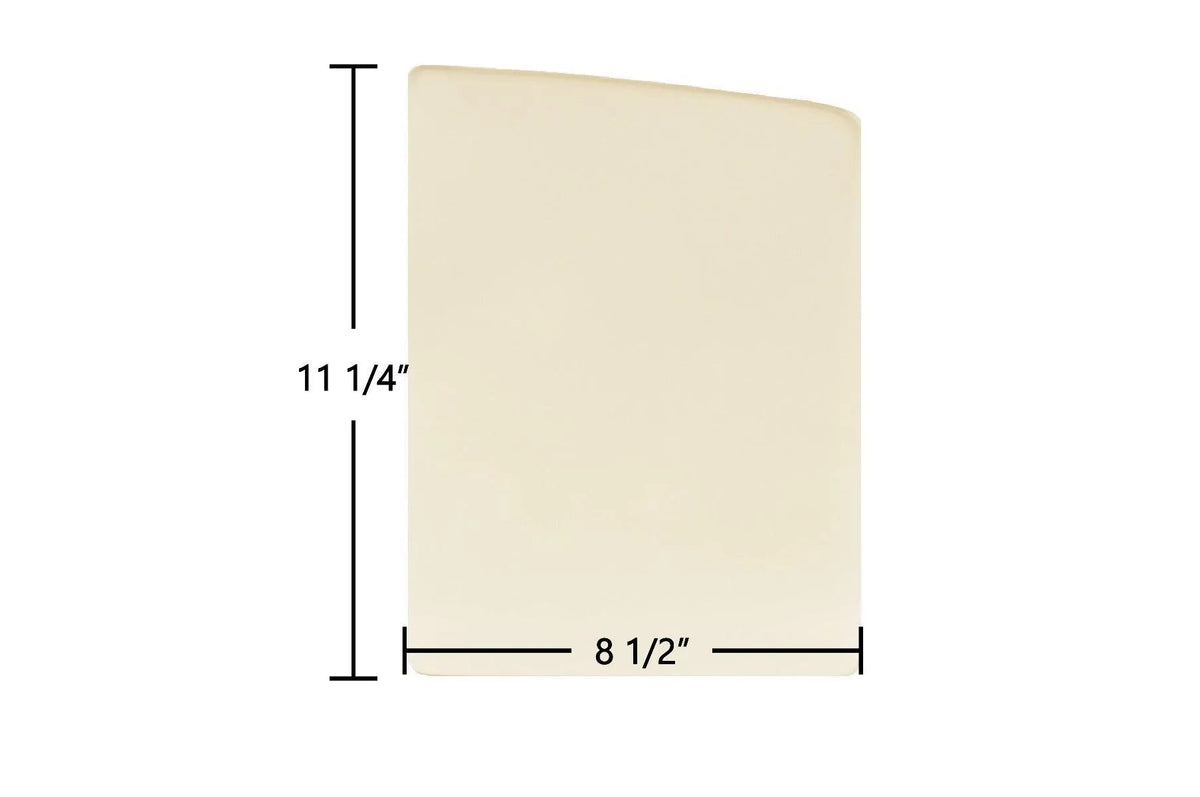 Hearthstone Bennington 8350 Ceramic Glass Panel – Replacement for Part #93-58505 / 93-58507 (8 1/2" x 11 1/4") - Total Hearth