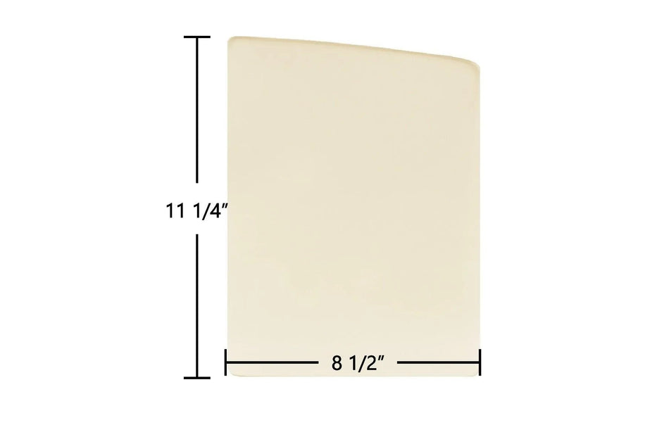 Hearthstone Bennington 8350 Ceramic Glass Panel – Replacement for Part #93-58505 / 93-58507 (8 1/2" x 11 1/4") - Total Hearth