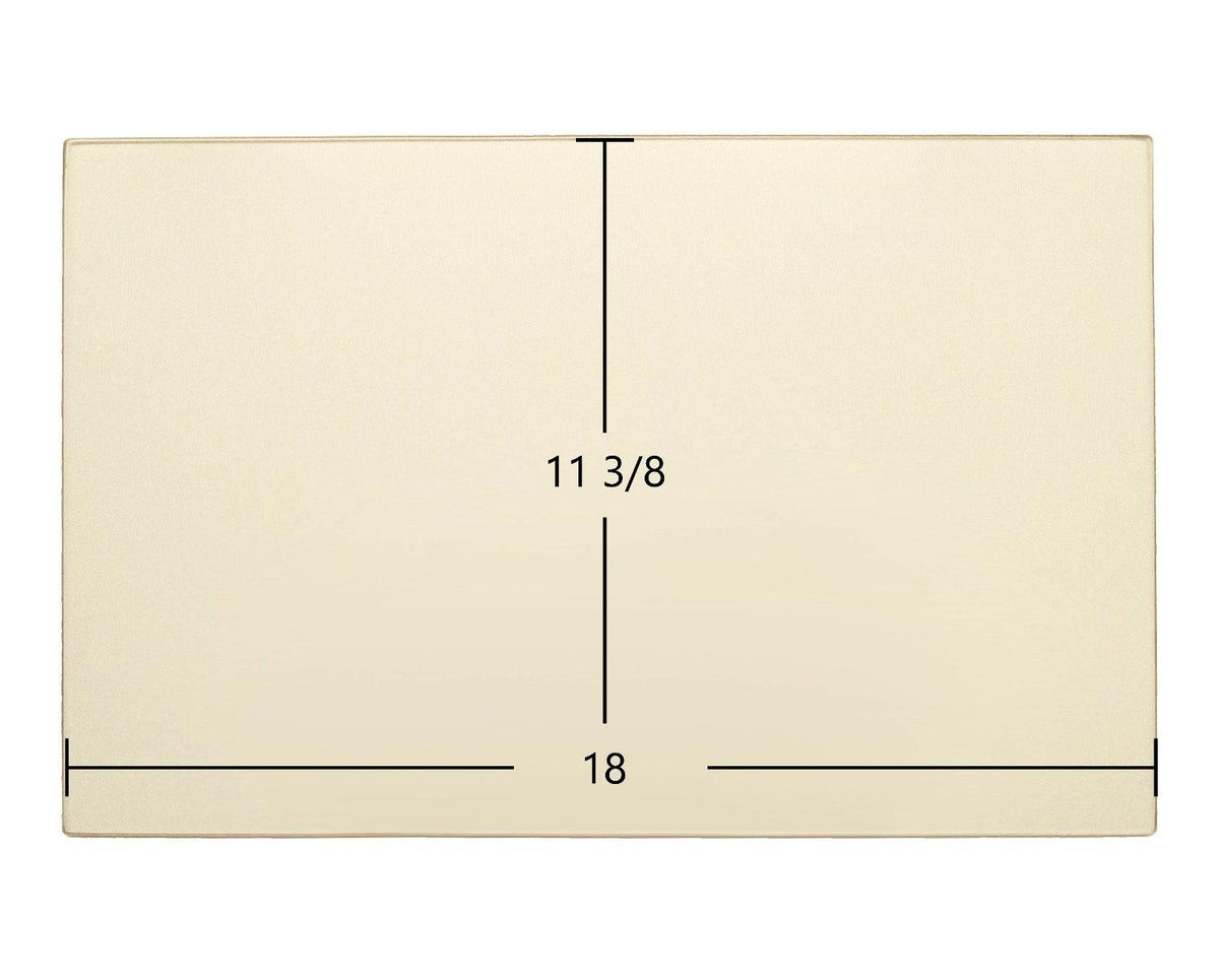 Hearthstone Heritage 8021, 8022, 8023 & 8024 Ceramic Glass Panel – Replacement for Part #90-58215 / 3030-038 (18" x 11 3/8") - Total Hearth