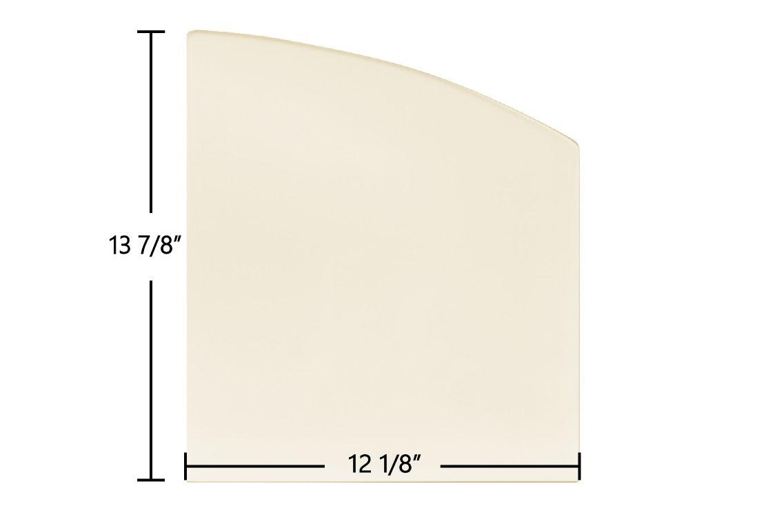 Heat N Glo North Star Ceramic Glass Panel – High-Temperature Replacement (12 1/8" x 13 7/8") - Total Hearth