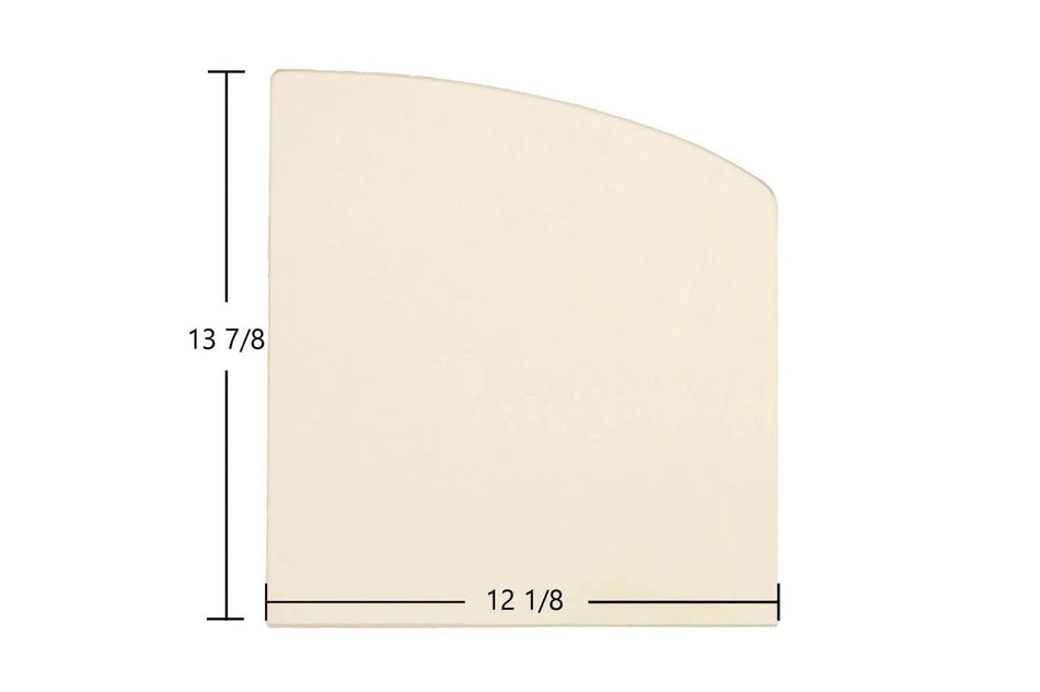 Heatilator Constitution Ceramic Glass Panel – High-Temperature Replacement (12 1/8" x 13 7/8") - Total Hearth