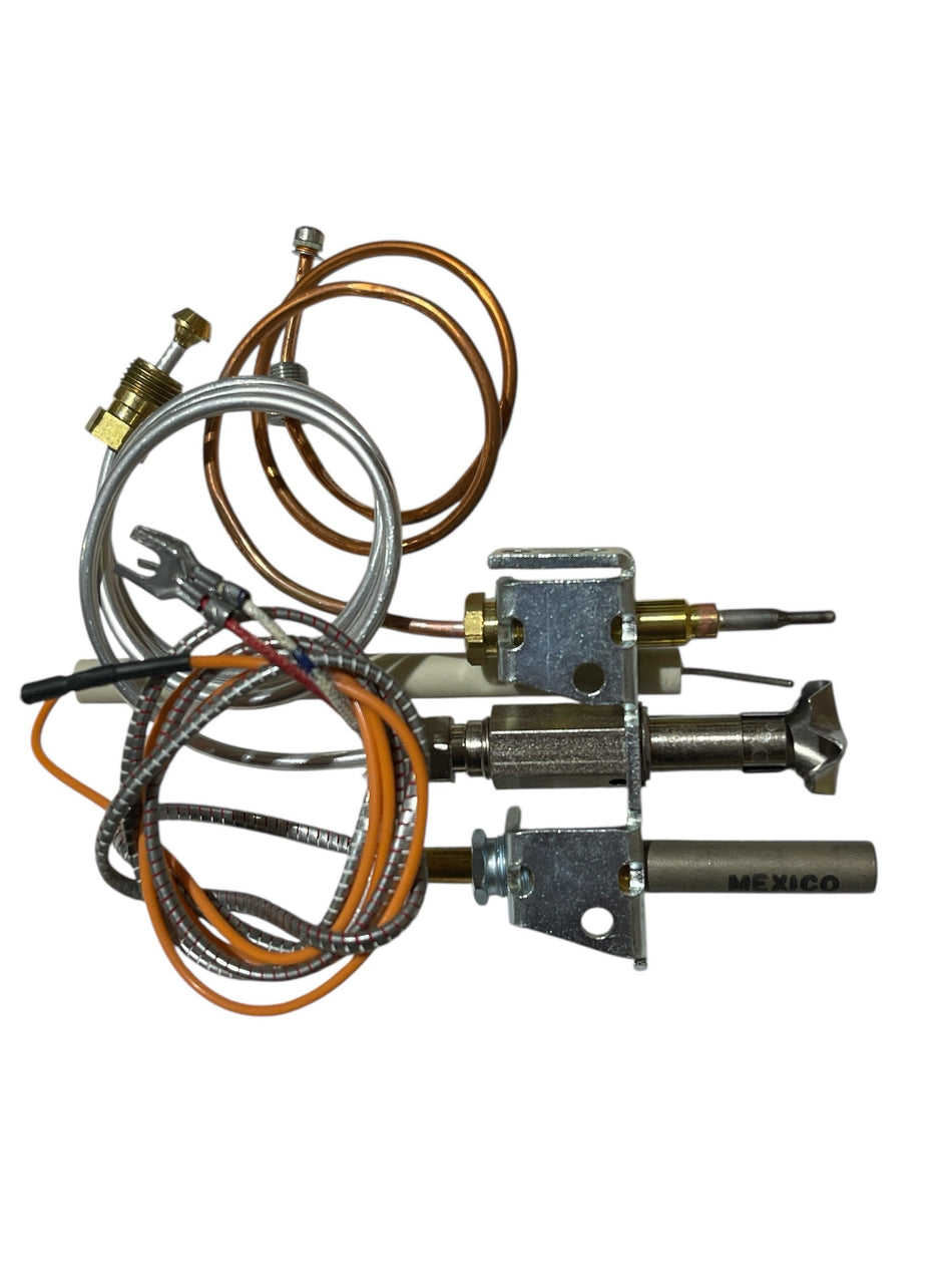 Natural Gas Pilot Assembly – Heatilator 4021-732 | Side Mount Tin Hood | Millivolt Standing Pilot - Total Hearth