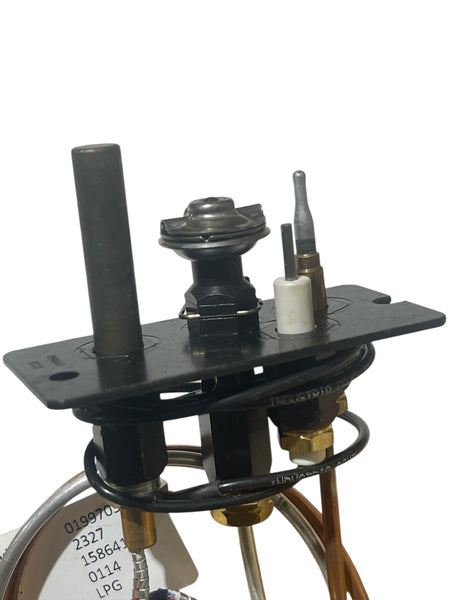 Pilot Assembly – SRV10002265 | 3-Way Nozzle | Rear Port | NG/LP Compatible | OEM Replacement - Total Hearth
