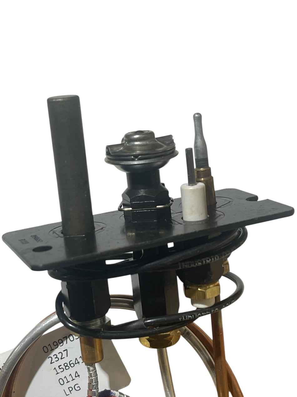 Pilot Assembly – SRV10002265 | 3-Way Nozzle | Rear Port | NG/LP Compatible | OEM Replacement - Total Hearth