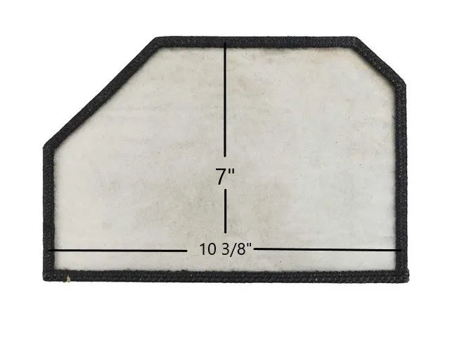 Hitzer Double Door Glass (7GHDD) - Woodstove Fireplace Glass