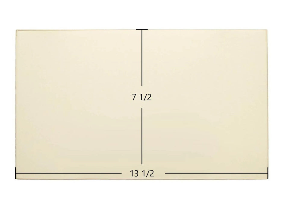 Hitzer 608 Energy Master I Stoker / 503 E-Z Flo Insert Ceramic Glass Panel – OEM Replacement (13 1/2" x 7 1/2") - Total Hearth