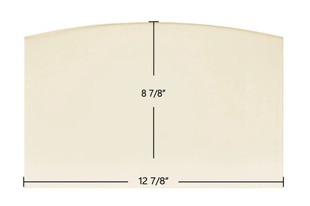 Hutch HRS-18C Ceramic Glass Panel – High-Temperature Replacement (12 7/8" x 8 7/8") - Total Hearth