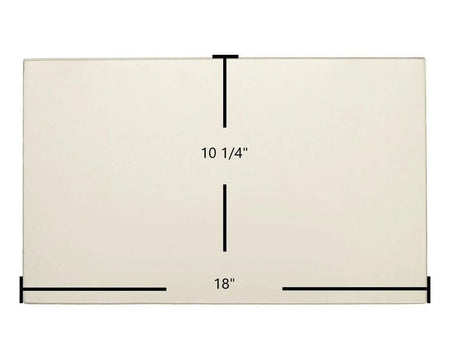 Jotul #20 Insert Ceramic Glass Panel – 18" x 10 1/4" (Part #4774798) - Total Hearth