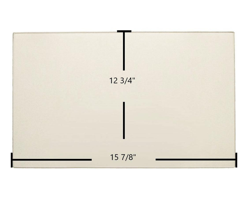 Jotul GF100 Nordic DV QT Replacement Ceramic Glass – 15 7/8" x 12 3/4" (Part #154983) - Total Hearth