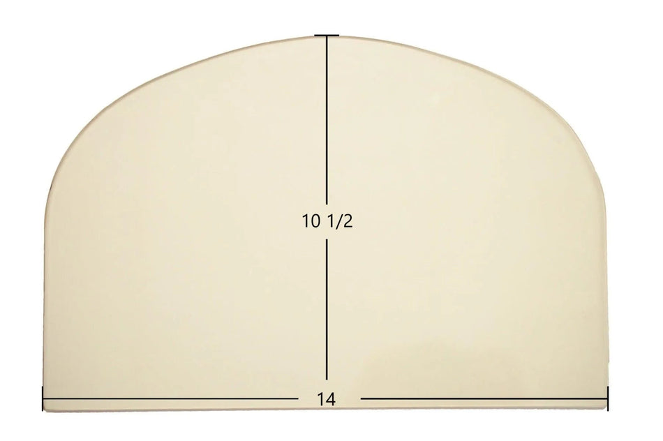 Jotul Series 8, 8AD, 8AP, 8TDC, 8TDIC2 Ceramic Glass Panel – Replacement for Part #126141 (14" x 10 1/2") - Total Hearth