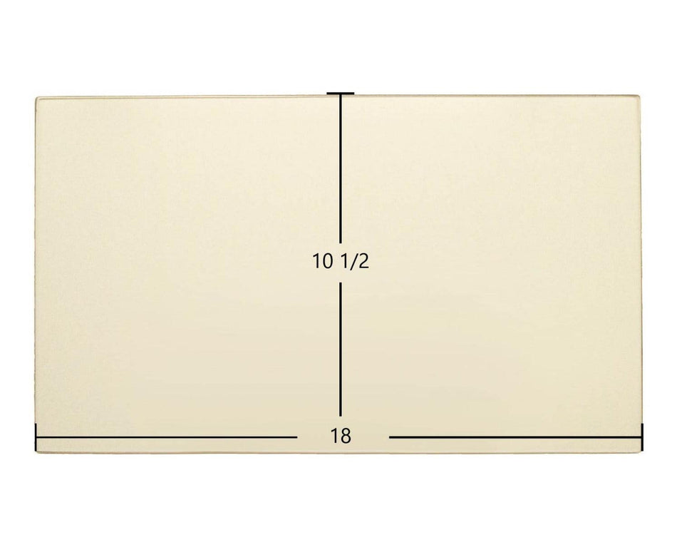 Jotul Alpha Ceramic Glass Panel – High-Temperature Replacement (18" x 10 1/2") - Total Hearth