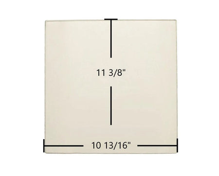 Jotul F 145 Ceramic Glass Panel – OEM Replacement (10 13/16" x 11 3/8") - Total Hearth