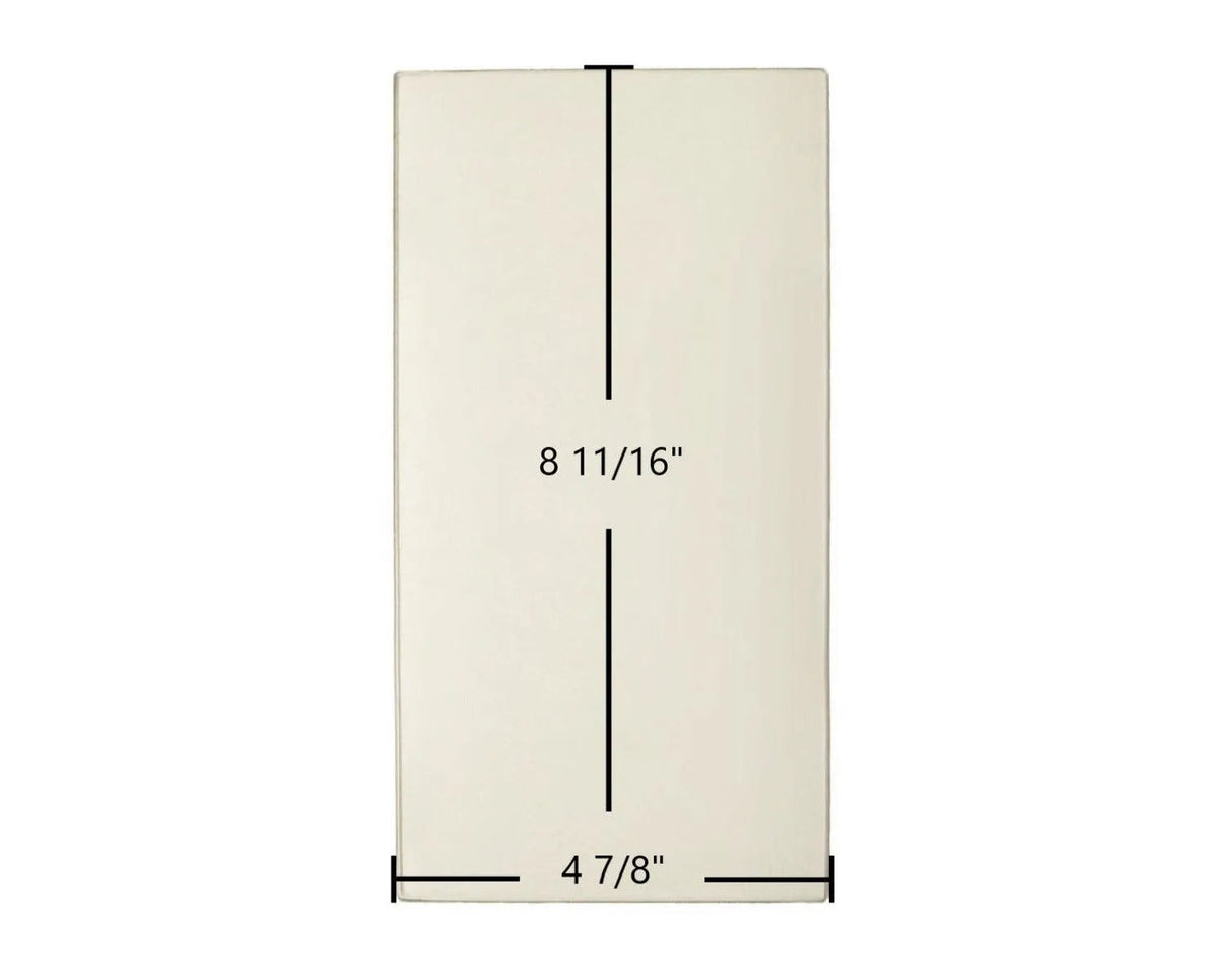 Jotul I 80 Mini Classic Ceramic Glass Panel – 4 7/8" x 8 11/16" - Total Hearth