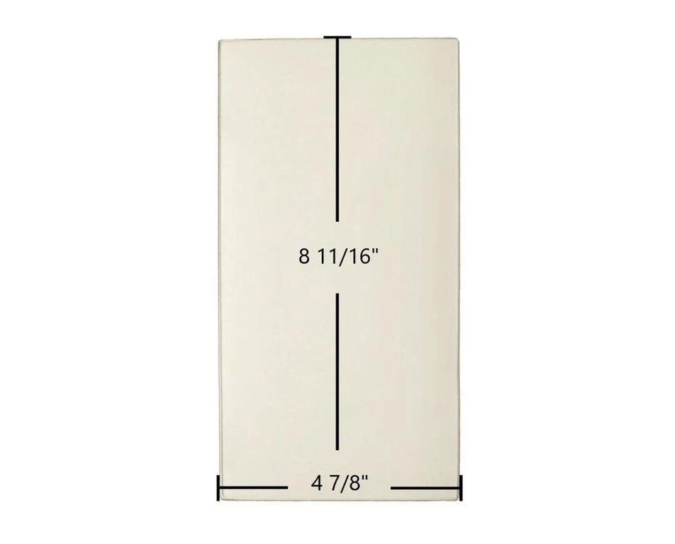 Jotul I 80 Mini Classic Ceramic Glass Panel – 4 7/8" x 8 11/16" - Total Hearth
