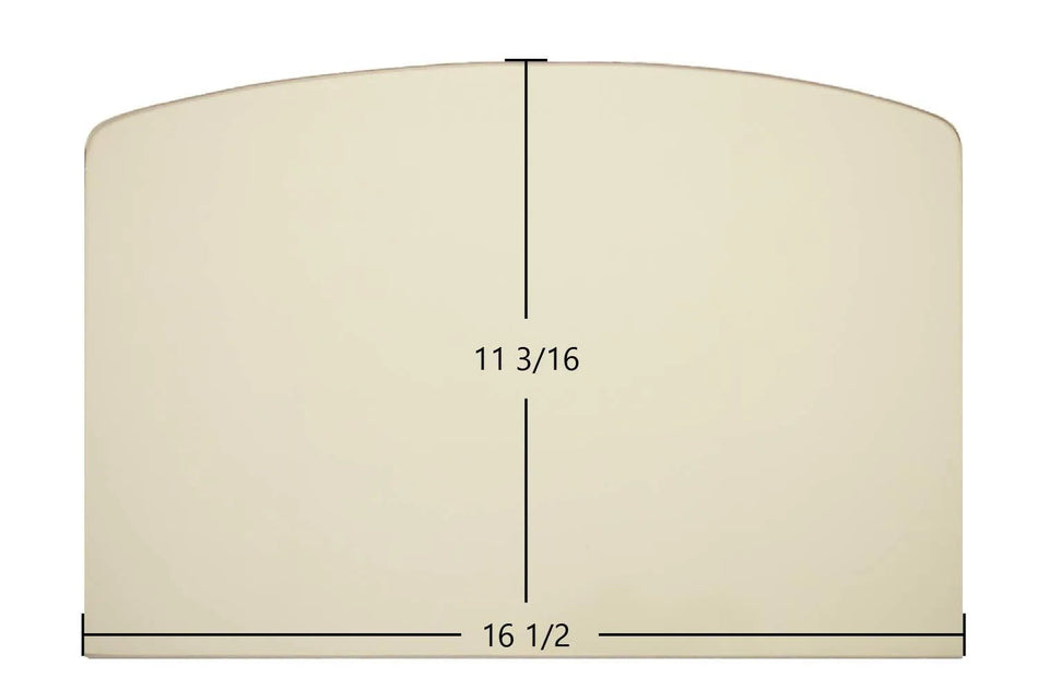 Jotul Rangeley F 50 TL / Carrabassett F 55 Replacement Ceramic Glass – 16 1/2" x 11 3/16" - Total Hearth