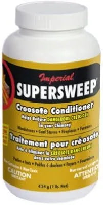 Supersweep Creosote Conditioner – 1 lb Powder | KK0153 | Chimney Cleaner for Wood-Burning Appliances | Imperial Manufacturing - Total Hearth