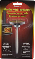 Imperial Flue-Gas Stove Pipe Probe Thermometer 1,700f w/ Magnetic Mount (KK0166) - Woodstove Fireplace Glass