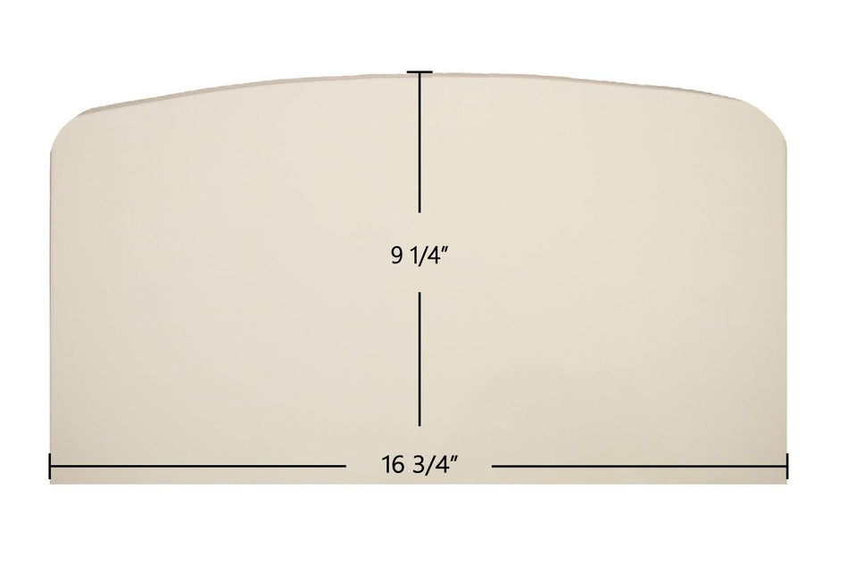 Lexington Forge SSI30 / SSW30 Ceramic Glass Panel – 16 3/4" x 9 1/4" (Part #63D0111) - Total Hearth