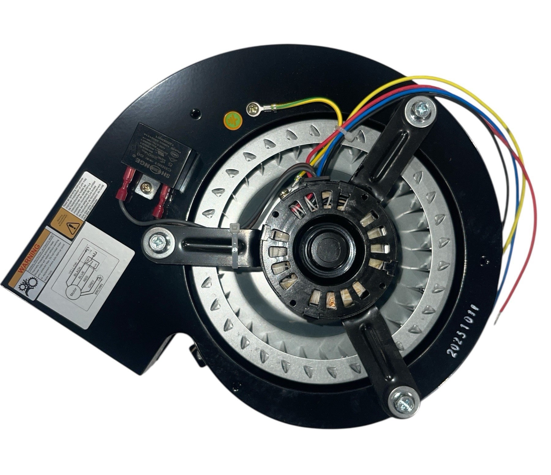 Blower Motor Assembly – 1C180R | 180 CFM, 3-Speed Centrifugal Fan with Motor | OEM Fasco B47120 Equivalent - Woodstove Fireplace Glass