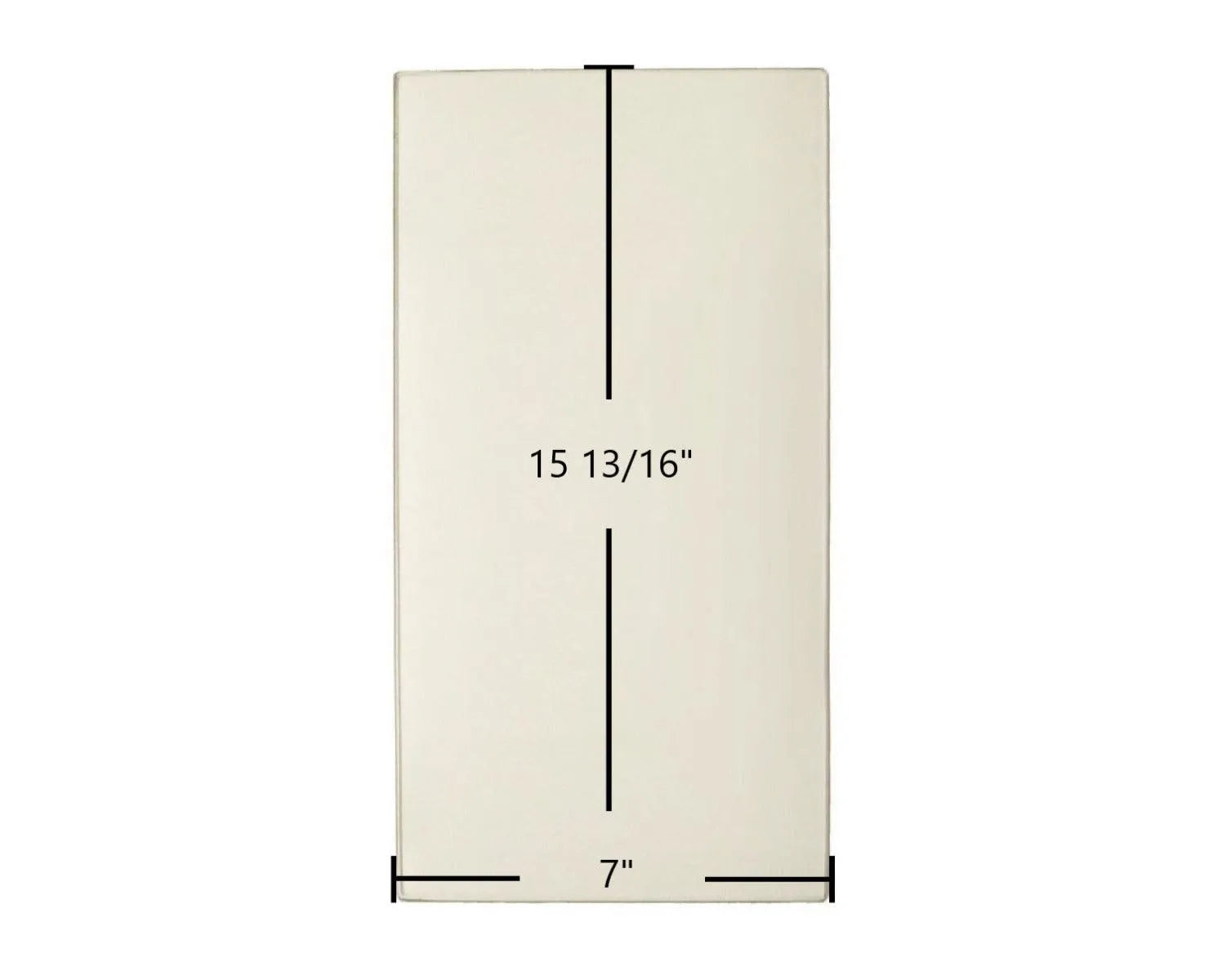 Malm Imperial Carousel Side Glass (Ceramic) (Pre-1994) - Woodstove Fireplace Glass