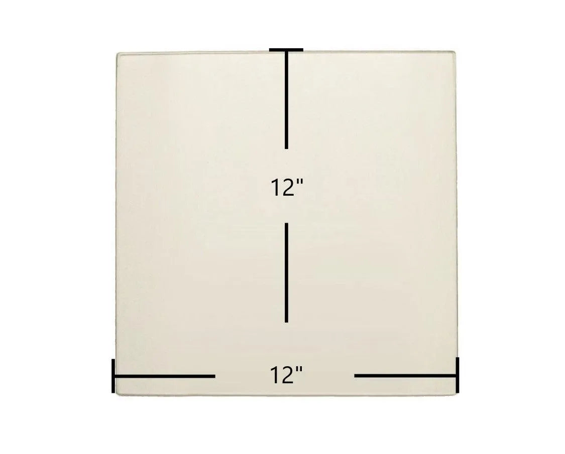 Malm Spin-A-Fire Door Glass (Ceramic) (Post-1994) - Woodstove Fireplace Glass