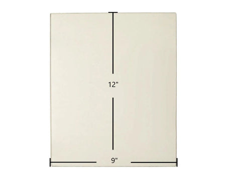 Malm Spin-A-Fire Ceramic Glass – 9" x 12" x 3/16" | High-Temperature Firebox Window Replacement | CG-912 - Total Hearth