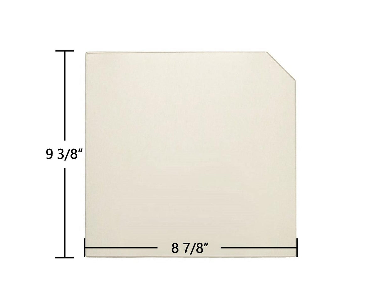 Minnesota Stove Works Radiant Ceramic Glass Panel – 8 7/8" x 9 3/8" - Total Hearth