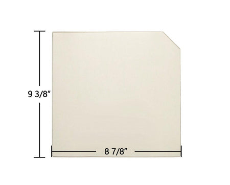 Minnesota Stove Works Radiant Ceramic Glass Panel – 8 7/8" x 9 3/8" - Total Hearth