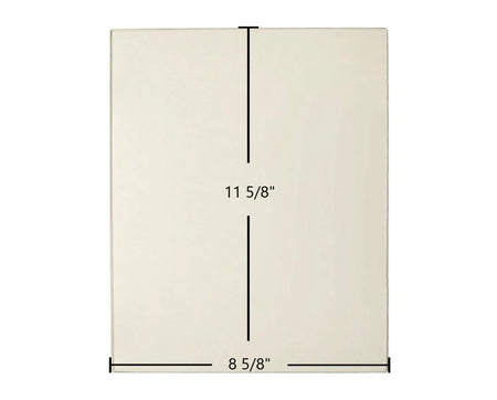 Morso 3610, 3640 Ceramic Glass Panel – 8 5/8" x 11 5/8" (Part #79360000) - Total Hearth