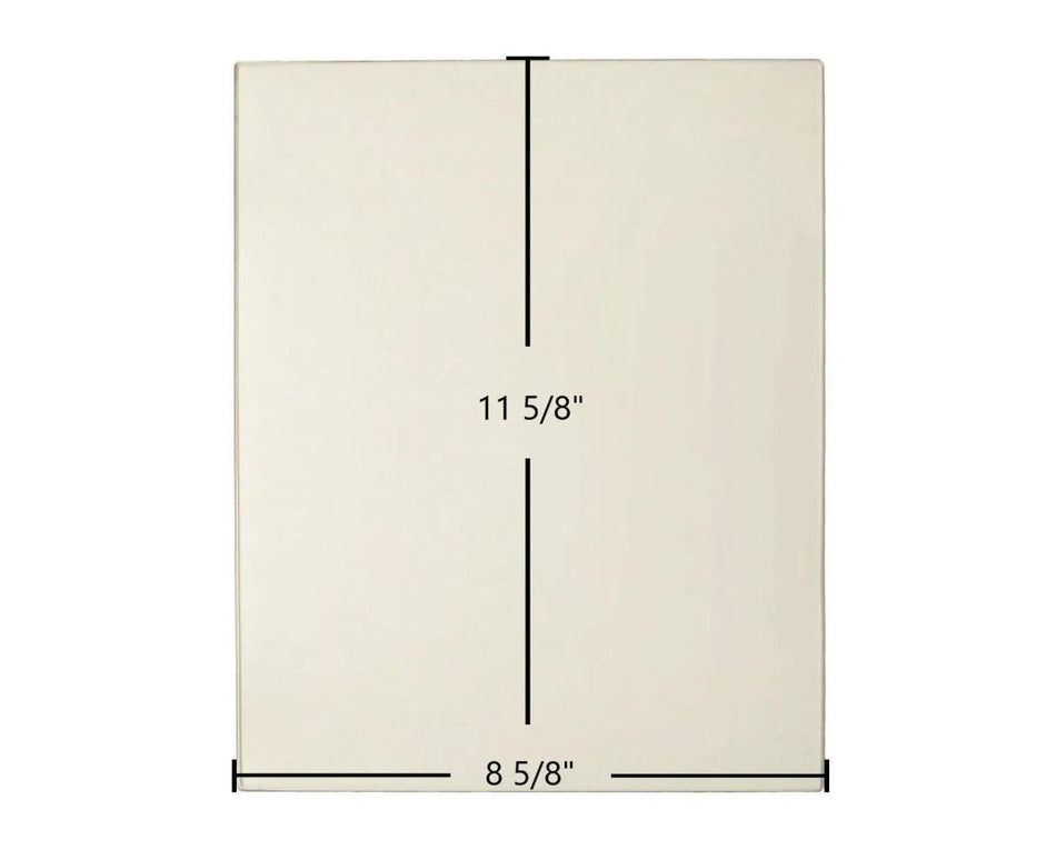 Morso 3610, 3640 Ceramic Glass Panel – 8 5/8" x 11 5/8" (Part #79360000) - Total Hearth