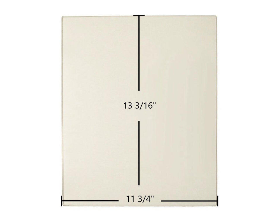 Morso 4500, 4560 Ceramic Glass Panel – 11 3/4" x 13 3/16" (Part #790736) - Total Hearth
