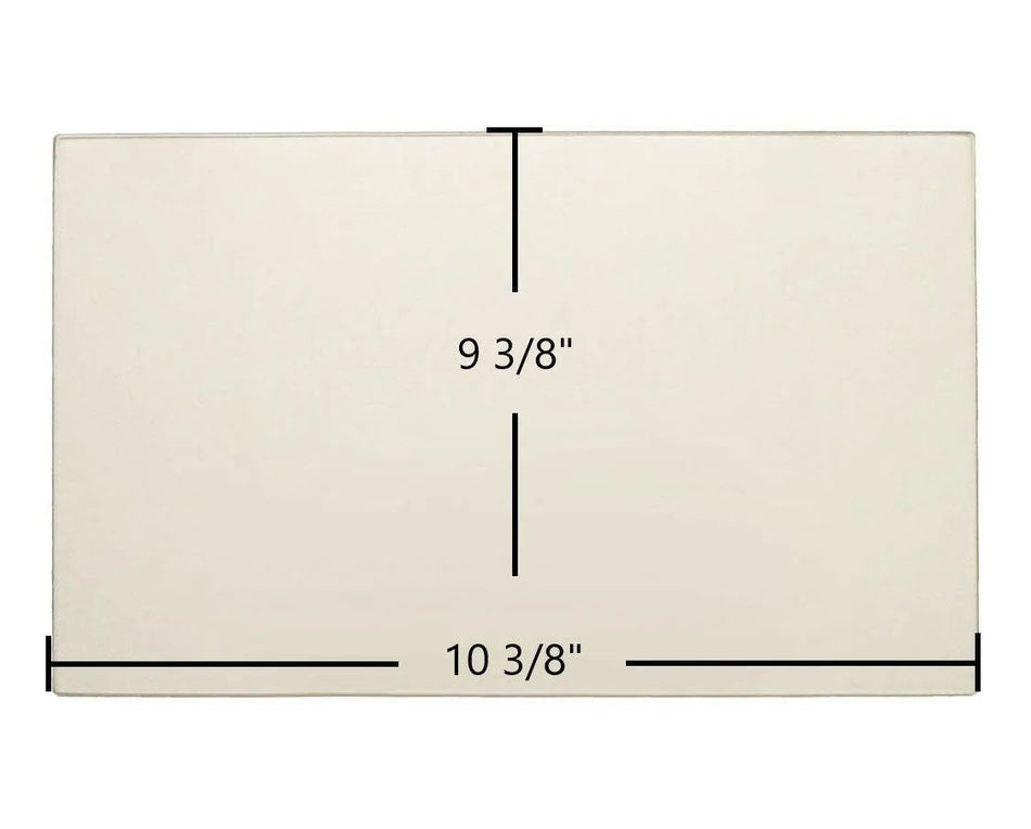 Morso O4 Ceramic Glass Panel – 10 3/8" x 9 3/8" (Part #79000100) - Total Hearth