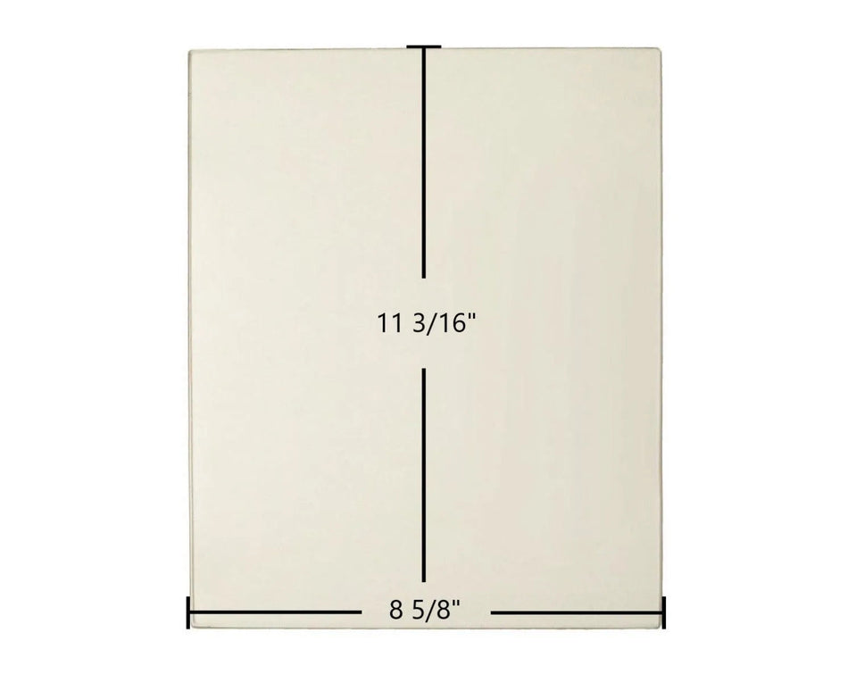Morso O8 Ceramic Glass Panel – 8 5/8" x 11 3/16" (Part #79000300) - Total Hearth