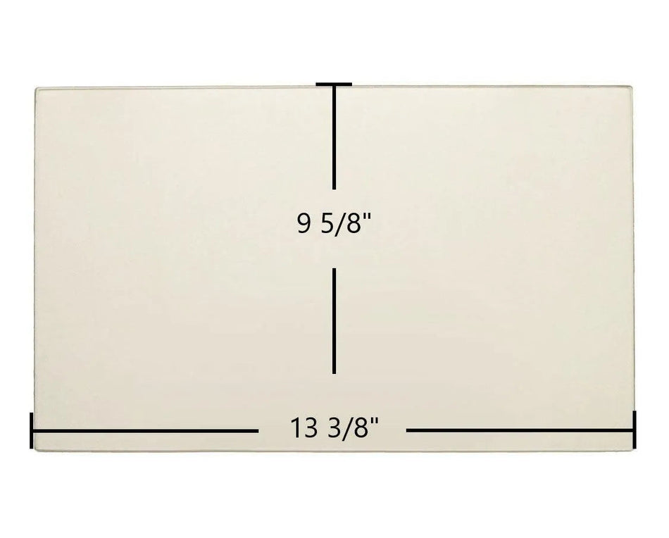 Morso Owl 3410 / 3420 / 3440 Ceramic Glass Panel – 13 3/8" x 9 5/8" (Part #79340000) - Total Hearth