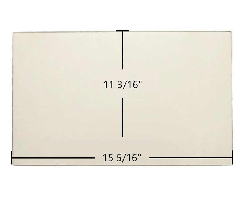 Morso Swan 5010, 5060 Ceramic Glass Panel – 11 3/4" x 13 3/16" (Part #790735) - Total Hearth