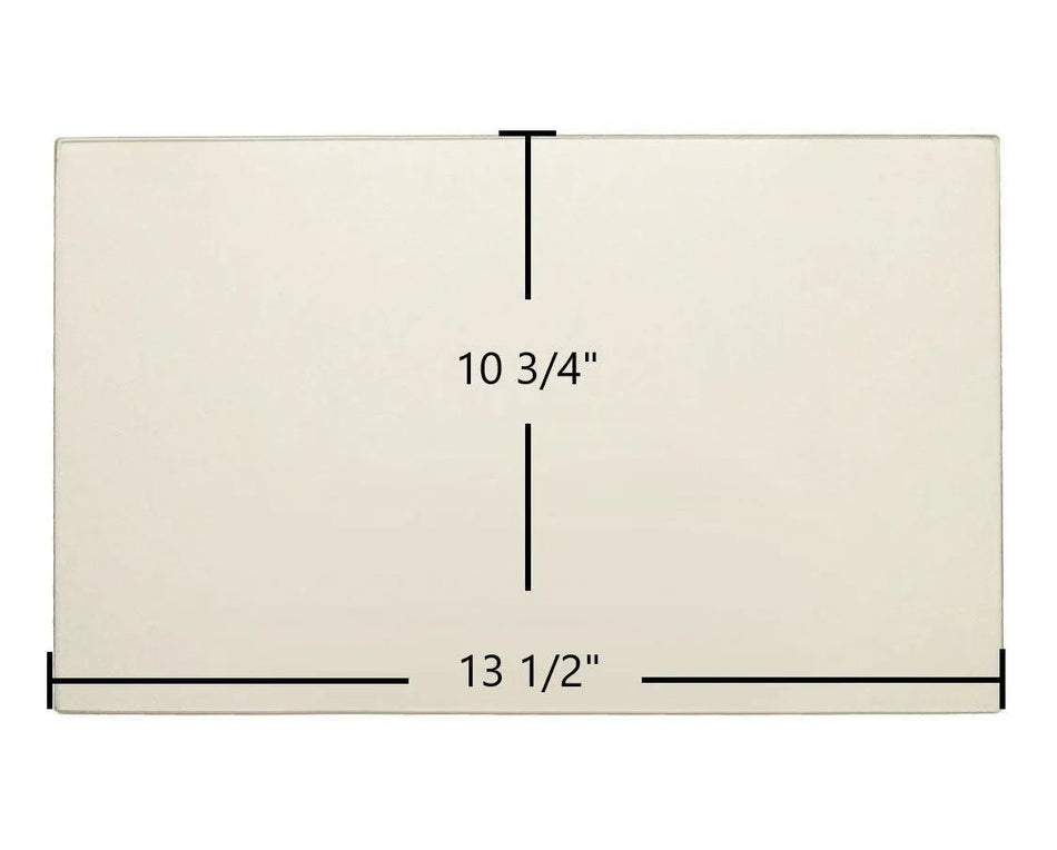 Morso Viking 7100, 7110, 7140 Ceramic Glass Panel – 13 1/2" x 10 3/4" (Part #79710000) - Total Hearth