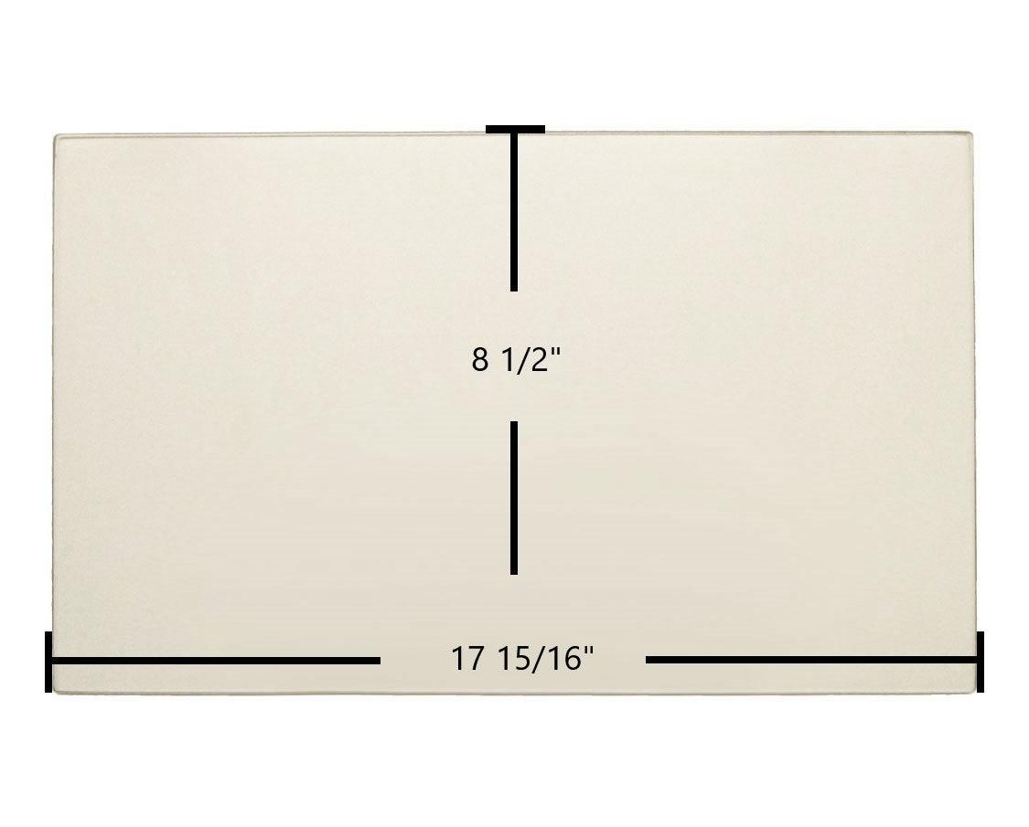 Osburn 1500 Ceramic Glass Panel (17 15/16" x 8 1/2") – Replaces SE16174 - Total Hearth