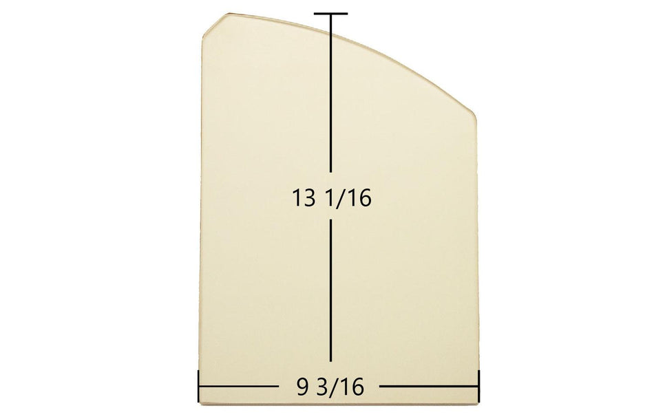 Quadra-Fire Cumberland Gap Ceramic Glass Panel – 9 3/16" x 13 1/16" (Part 7006-045) - Total Hearth
