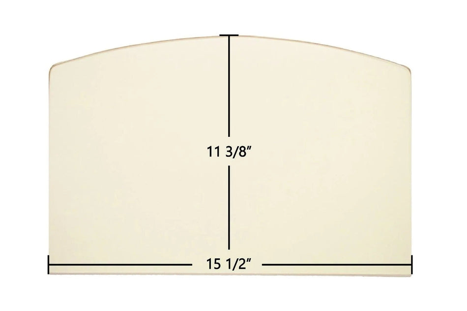 Quadra-Fire Ceramic Glass Panel – 15 1/2" x 11 3/8" (Fits 3100 ACC, 3100i Non-ACT, Discovery III | Part 700-012) - Total Hearth