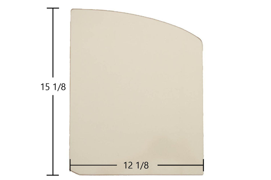 Quadra-Fire 7100 & 7100FP Double Door Ceramic Glass Panel – 12 1/8" x 15 1/8" (Part 433-5750) - Total Hearth