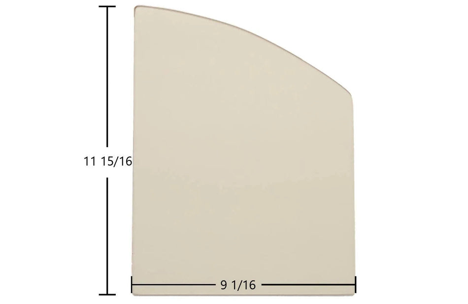 Quadra-Fire Isle Royale & Cape Cod Side Ceramic Glass Panel – 9 1/16" x 11 15/16" (Part 434-5230) - Total Hearth