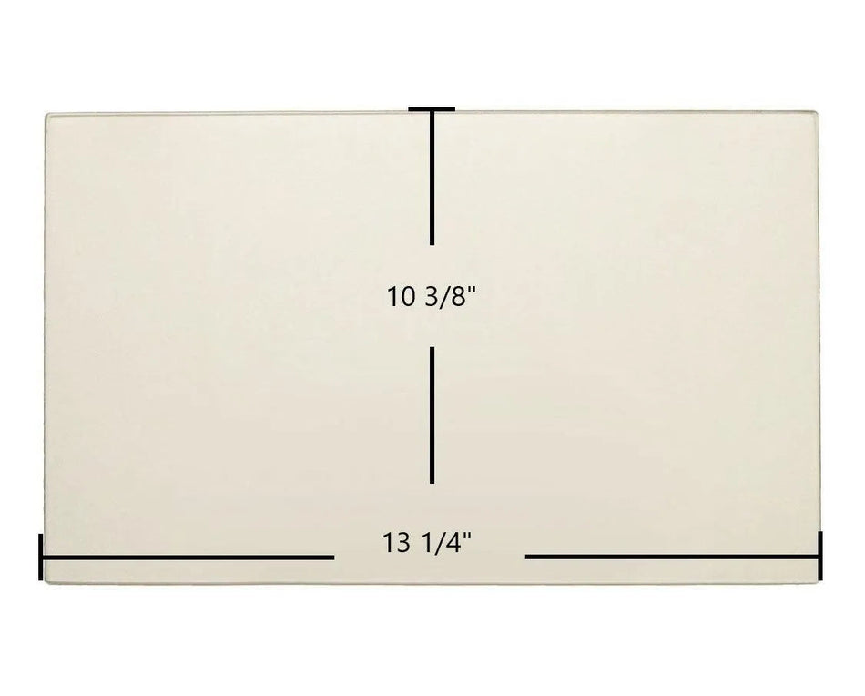 Quadra-Fire 41-I ACC & 4100-I ACT Ceramic Glass Panel – 13 1/4" x 10 3/8" (Part 435-5470) - Total Hearth